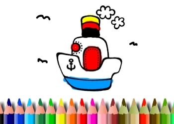 BTS Boat Coloring