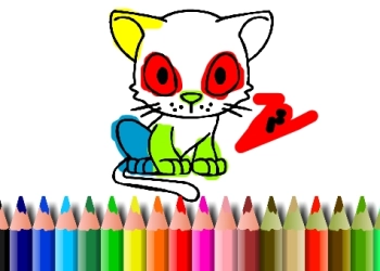 BTS Cat Coloring